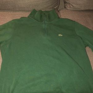 Lacoste Men's Zip Stand-Up Sweatshirt